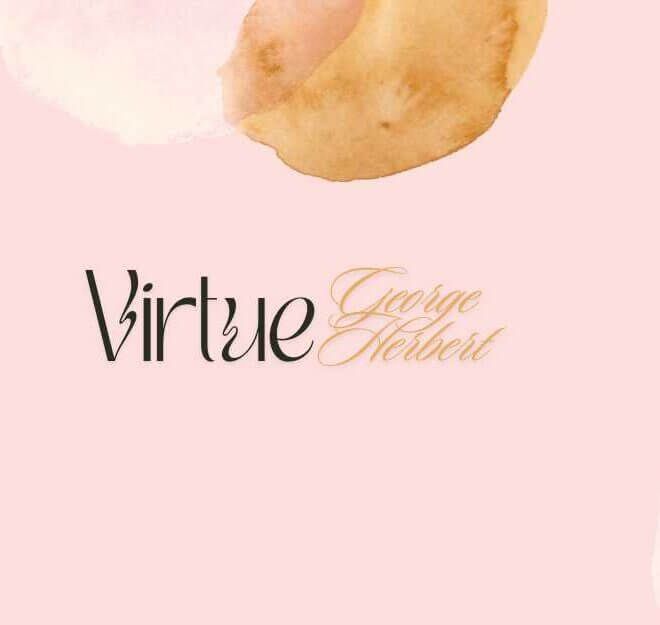 Hindi Translation of Virtue, a poem by George Herbert