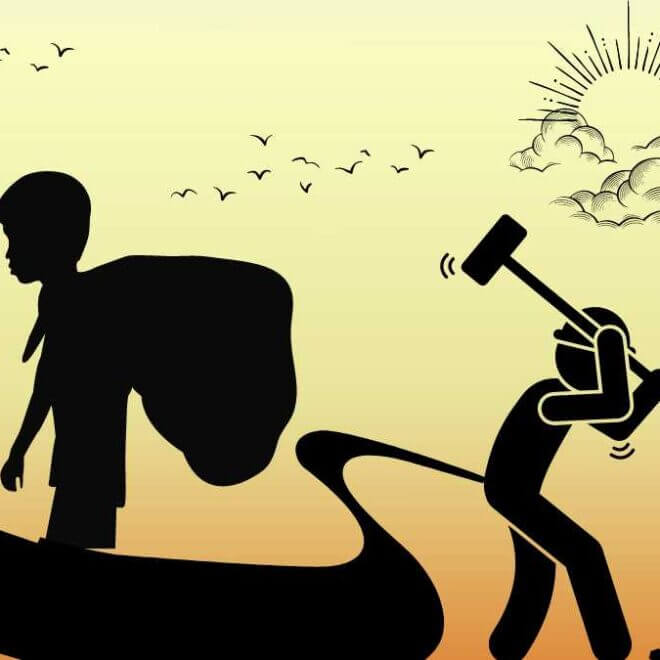 बाल श्रम: मैं डूबा नयन के नीर में