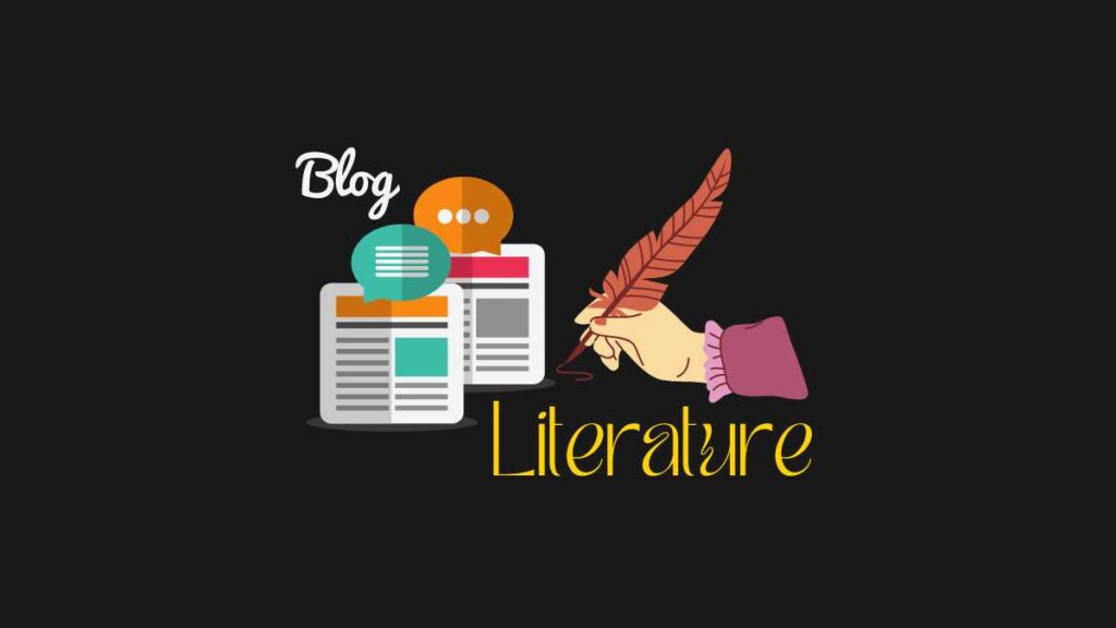 Is blog literature?